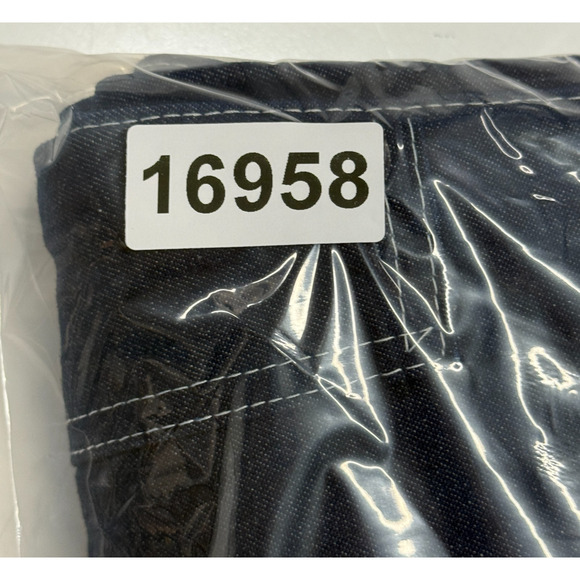 Dickies Bib Overalls Mens 38X30 Blue Denim Carpenter Workwear Chores Farmer - Picture 8 of 8